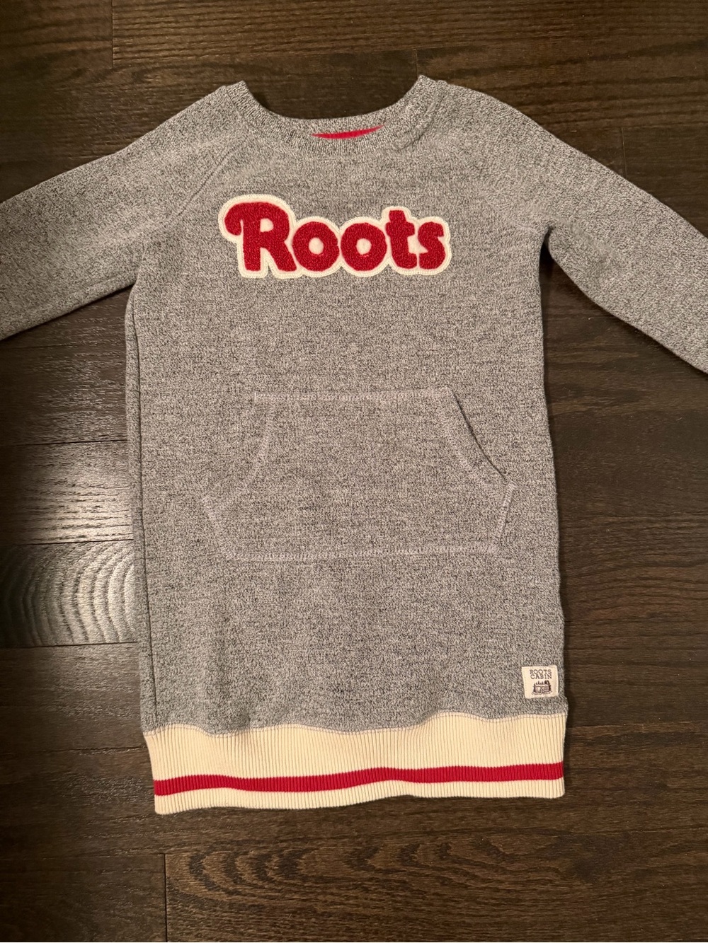 Roots girl Cabin Crewneck Sweater dress